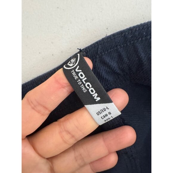 Volcom Men's Frickin Skate Chino Pants navy 90s skater grunge sz L - Picture 5 of 9